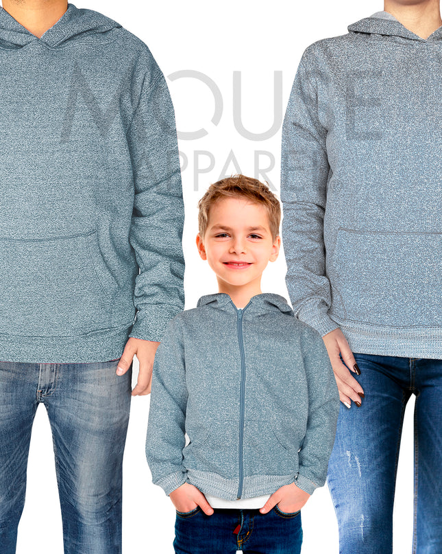 Sudadera Kids con coderas. Gris
