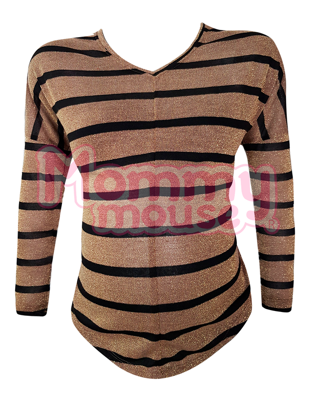 Suéter ligero Maternidad. Dorado