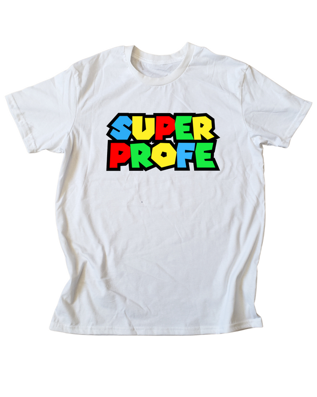 Playera Caballero . Super Profe