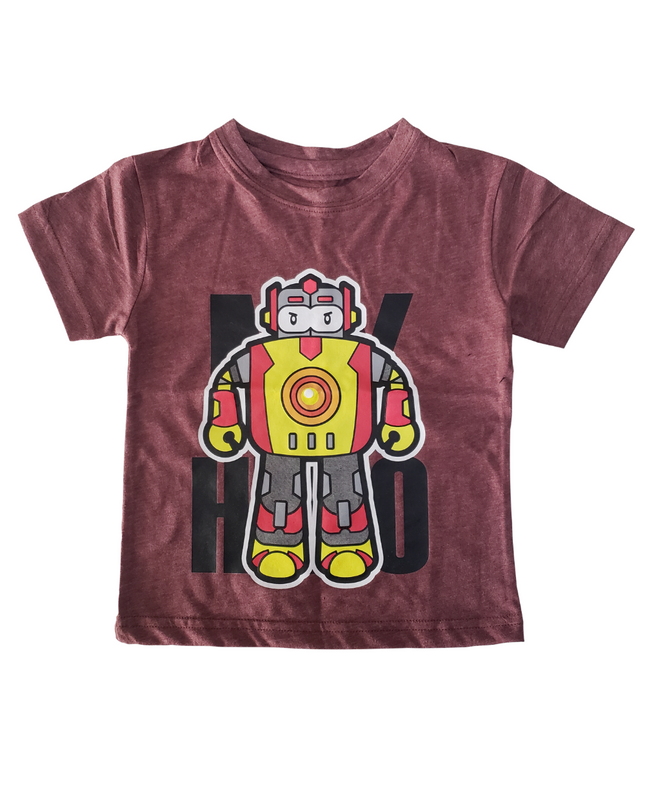 Playera kids niño. Robot