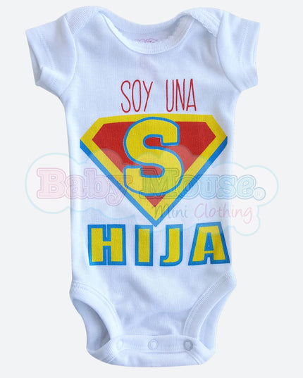 Pañalero Manga Corta . Super Hija