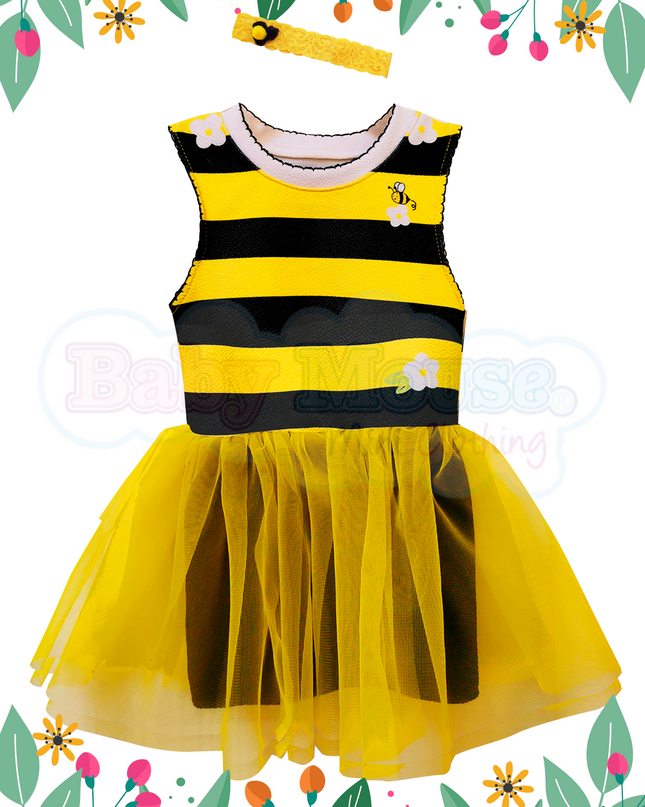 Vestido Abejita 3 meses a 4 Años