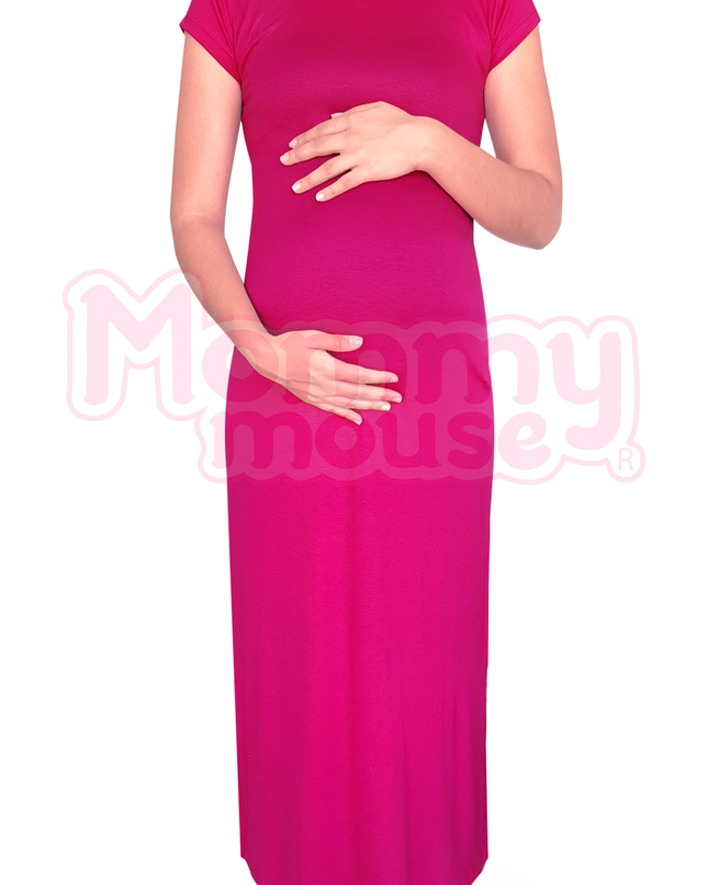 Maxi-Vestido maternidad. Fiusha